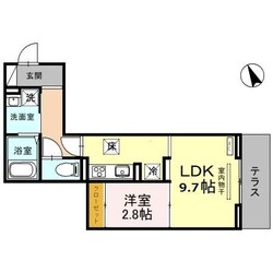 (仮)D-ROOM北浦和5丁目PJ　A棟の物件間取画像